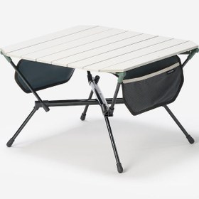 Resim Katlanır Kamp Masası - Bej/Yeşil - Kompakt - 500 