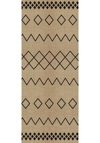 Resim Decomia Home Dijital Kaymaz Yıkanabilir Jüt Görünümlü İskandinav Salon Halısı Mutfak Halısı Balkon Halısı Yolluk DC-4212-Y 