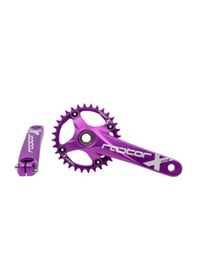 Resim Kron Raptor Hollowtech Aynakol 32 Dişli - Mor Mor 
