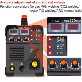 Resim ömürdepo Calan NBC270 Amper Kaynak Makinesi 4in1 MAG/MIG/TIG/ARK/Gaz Kaynak 