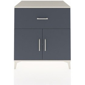 Resim Kronos Şifonyer Tek Raflı Tek Çekmeceli 2 Kapaklı 88x59x96 Ay... Aytaşı 