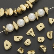 Resim 100 adet 14g CCB Üçgen Boşluk Boncukları, Düzensiz Geometrik Gevşek Boncuklar, Plastik Düz Delik Boncukları, Küçük Delik Şanslar, Ponytail Boncukları, Metalik Boşluk Diskleri, DIY Takılar, Bilezikler, Kolyeler, Küpeler, El Sanatları, Dekoratif Boncuk Yapım Aksesuarları 
