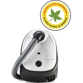 Resim Nilfisk One Allergy 750 W Toz Torbalı Elektrikli Süpürge, Beyaz 