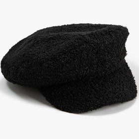 Resim Kadın Peluş Kasket Şapka 