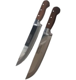 Resim Sürmenelim El Dövmesi Extra Keskin Kasap Bıçağı 18 Cm Diğer 