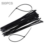 Resim 500 Adet / Paket 4mm 300mm Naylon Kablo Bağları 