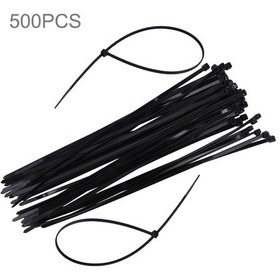 Resim 500 Adet / Paket 4mm 300mm Naylon Kablo Bağları 