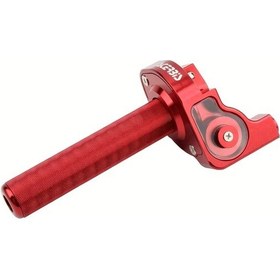 Resim Cloudstore Zsdtrp 7/8'' Cnc Alüminyum Gaz Kolu Tutamacı Dirt Bike Atv Quad 50cc 125cc 150cc 250cc Kırmızı 