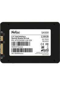 Resim Netac SA500 128GB 2.5 SSD Disk NT01SA500-128-S3X 