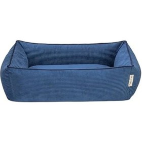 Resim 45x55cm Boyutunda Mavi Kedi Ve Köpek Yatağı - Kompakt Ve Rahat Açik Mavi 
