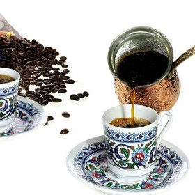 Resim Kütahya Porselen Gözde Topkapı 6 Kişilik Fincan Takımı 