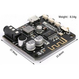 Resim BT5.0 PRO Bluetooth Ses Alıcı Kartı Bluetooth 5.0 MP3 Modülü PRO (Mikrofonlu) 