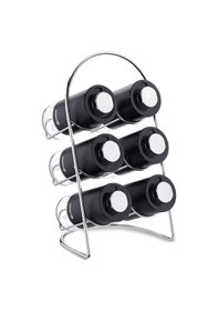 Resim Korkmaz Stora Plus Siyah 7 Parça Baharat Seti Yeşil 