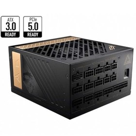 Resim MSI 1300w 80 Platınum Meg Aı1300p Pcıe 5.0 Tam Modüler Power Supply 