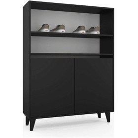 Resim Pena Ayakkabılık - Siyah 