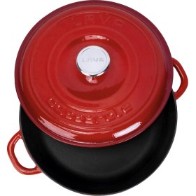 Resim Lava Döküm Yuvarlak Çok Amaçlı Yayvan Tencere New Heritage Serisi Çap(Ø)28cm. 