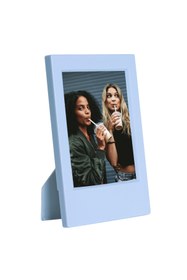 Resim Fujifilm Instax mini 12 Mavi Fotoğraf Makinesi-10'lu Film-Çerçeve ve Kare Albüm Seti 