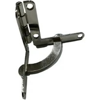 Resim Krom Takı Kutusu Menteşesi - Saat Kutusu Menteşesi - Şarap Kutusu Menteşesi - Otomatik Kapanan Yaylı Menteşe - 10 Adet 