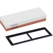 Resim 1000/3000 Granül Taşları Dış Mekan Mutfak Bıçağı Keskinleştirici İki Taraflı Taş 