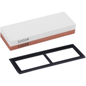 Resim 1000/3000 Granül Taşları Dış Mekan Mutfak Bıçağı Keskinleştirici İki Taraflı Taş 