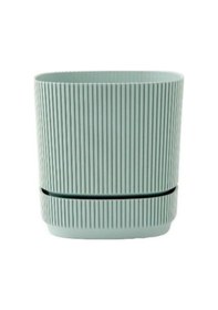 Resim Omnipazar Krs-243 Pera Kare Dekoratif Kaktus Sukulent Saksı 2,3 Litre No 3 Yeşil 