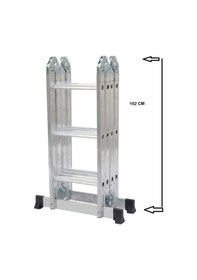 Resim Beykon 12 Basamaklı 1,6 MM Kalınlık 3.50 M Katlanır Çok Amaçlı Merdiven - ELIT 43 