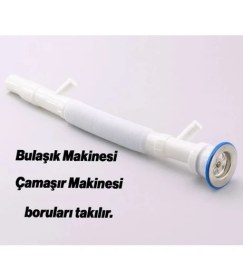 Resim Go İthalat Çift Çıkışlı Sifon (784) 