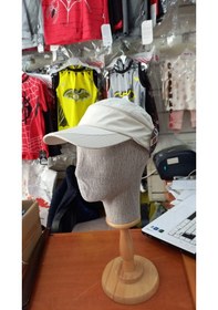 Resim Salarticaret Sporcu Tenis Vizör Şapka Unisex Model Krem Renk Krem 