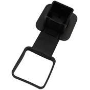 Resim Symbee Toyota 4runner Rav4 İçin Kauçuk Trailer Hitch Koruması - 2" X 2" Alıcı Boru Uyumlu, Kolay Kurulum, Toz Ve Nem Engeli 