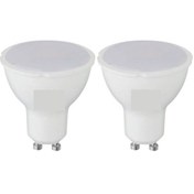 Resim 10 W Gu10 Duy-starter Duy Çanak Ampül Beyaz Işık 6400k 2 Adet 