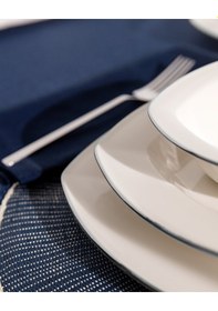 Resim Madame Coco Noya 6 Kişilik 24 Parça Yemek Takımı - Beyaz/silver 8684427055250 Çok Renkli 