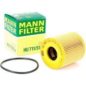 Resim Peugeot 207 Yağ Filtresi 1.6 16V 120 Beygir 2006-2012 Mann 