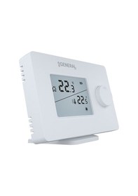 Resim General HT250 RF Kablosuz Oda Termostatı Beyaz 