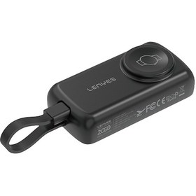 Resim Lenyes Px0001d Akıllı Saat Kablosuz Şarj Taşınabilir Type-c Kablolu Powerbank 2000mah 2w Siyah 