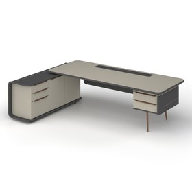 Resim Pierro Ofis Stella Makam Takımı - Beyaz - Füme 