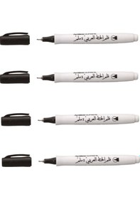 Resim Artline Supreme Calligraphy Pen 1.0 Arabic Kaligrafi Kalemi Uç :1,0 Mm Siyah 4 Adet 