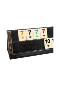 Resim Star Siyah Inci Okey Takımı Kem Oyun Kağıdı 