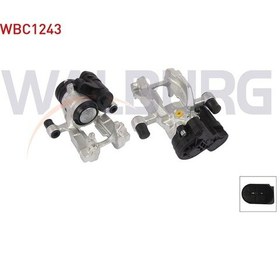 Resim Fren Kalıper Elektronık Sag Arka Pıston 42mm Dısk 310mm Skoda Su 