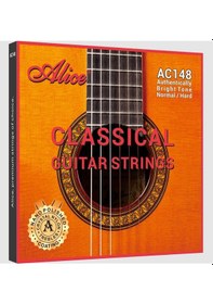 Resim Alice Ac148-n Kristal Klasik Gitar Teli Normal Üst Düzey Malz 