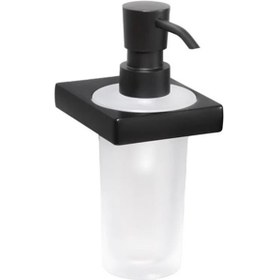 Resim System Flat Sıvı Sabunluk Al6-c1 Siyah 