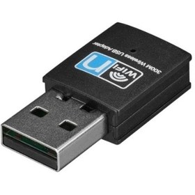 Resim Hytech Hy-300n 2.4ghz 300mbps(2T2R) 2dbi Dahili Antenli Usb Kablosuz Mini Adaptör 