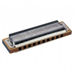 Resim Hohner Marine Band 1896/20 Mızıka (Re Bemol Majör) 