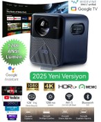 Resim Wanbo Mozart 1 Pro Akıllı Projeksiyon Cihazı – 1200 ANSI Google TV HDR MEMC Lisanslı 2025 Yeni Versiyon 