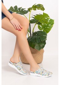 Resim Doktor Desenli Comfort Taban Ortopedik Sabo Terlik 