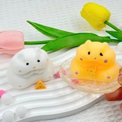 Resim 1 adet Sevimli Hamster Sıkıştırma Oyuncak - Peyn ve Tavşan Motifleriyle Yumuşak, Oyunçulu Tasarım, Gençler İçin İdeal Tatil Hediyesi, Gençler İçin Hediye|Oyuncağı|Yumuşak Dokulu 