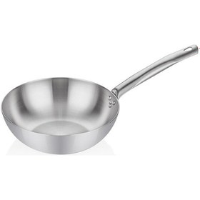 Resim Mm Çelik Wok Tava 