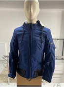 Resim IXS KADIN MAVİ MOTOSİKLET CEKETİ 