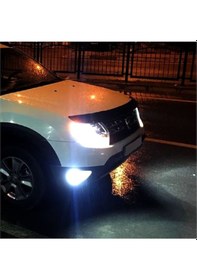 Resim Dacıa Led Xenon Sis Farı Ampulü H11 H16 Evo 