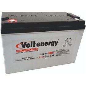 Resim Volt 12 V 100 Ah Amper Jel Akü Deep Cycle Nanocarbon (ÜRETİM YILI: 2023) 