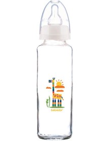 Resim Bebedor Orta Akış Isıcam Biberon 250 ML Beyaz 